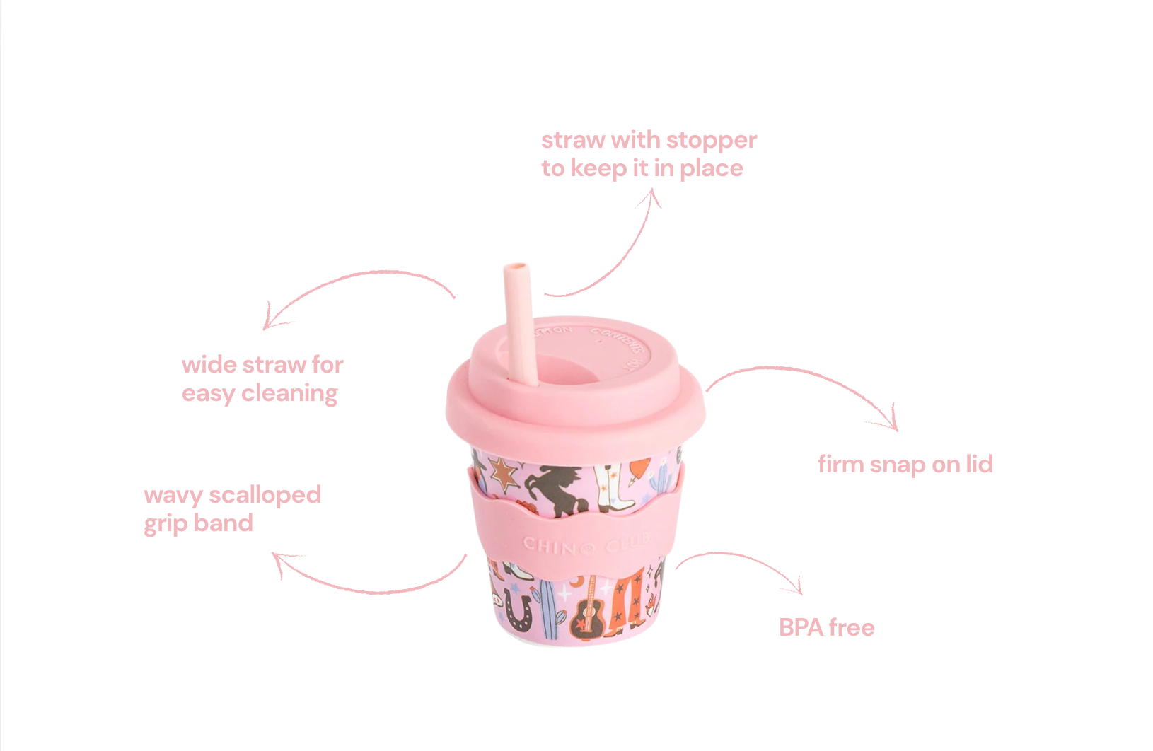 Cowgirl Babychino Cup 4oz