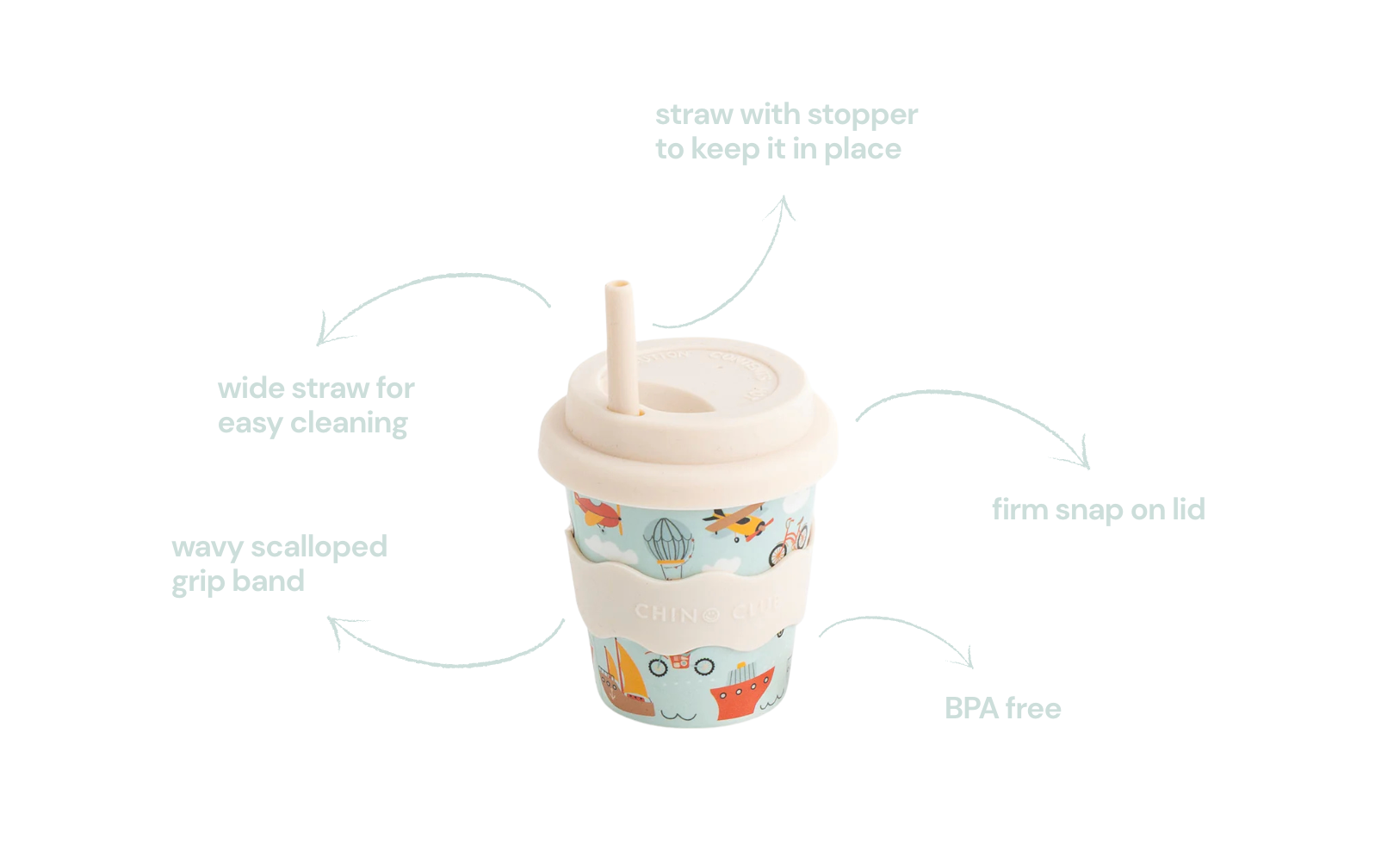 Vehicles Babychino Cup 4oz